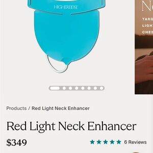 HigherDose Red Light Neck Enhancer - Blue